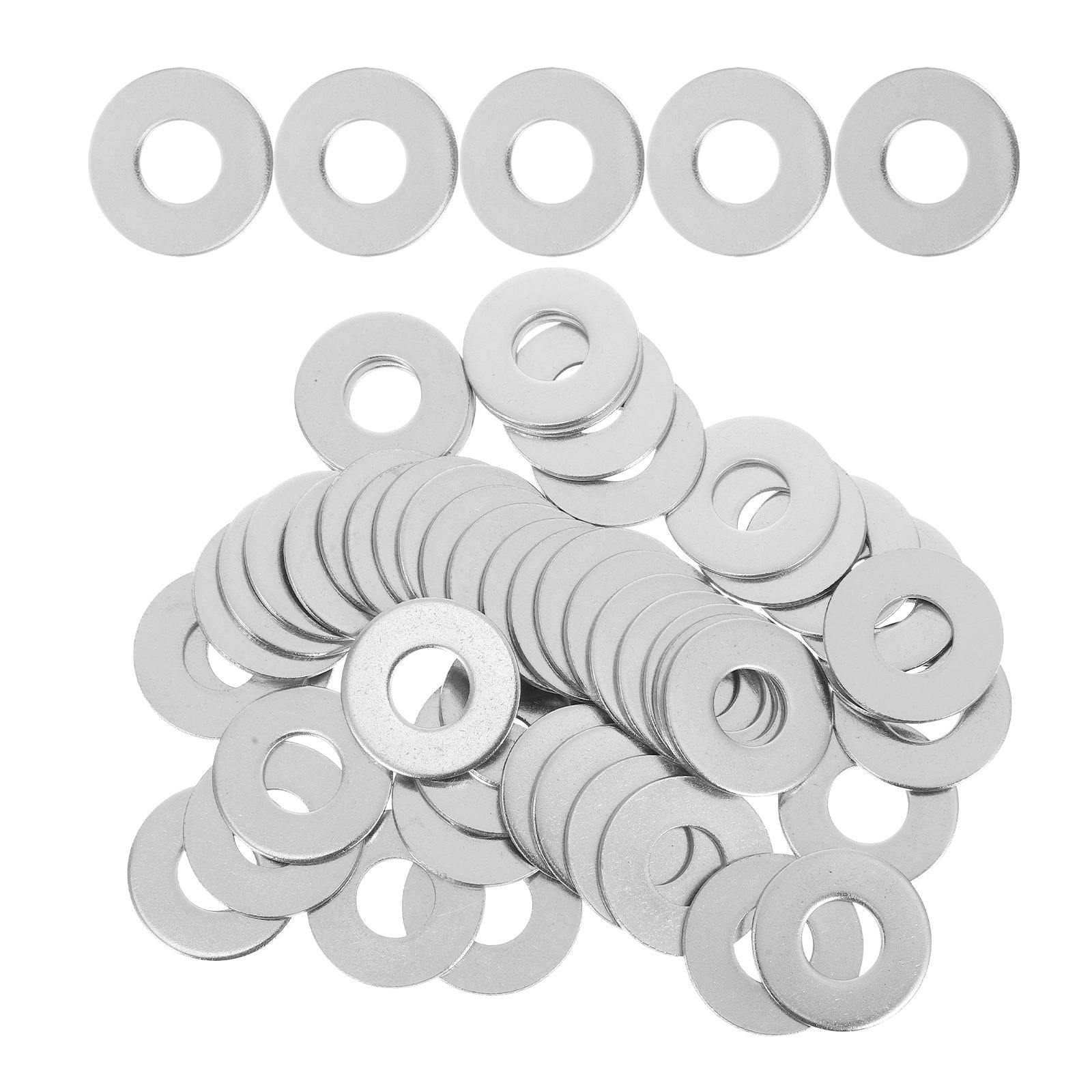 Masteelf 50 Pcs Stainless Steel Gasket